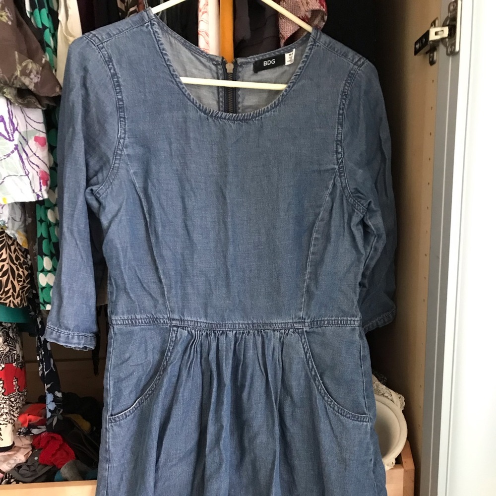 LAST CHANCE! BDG denim dress